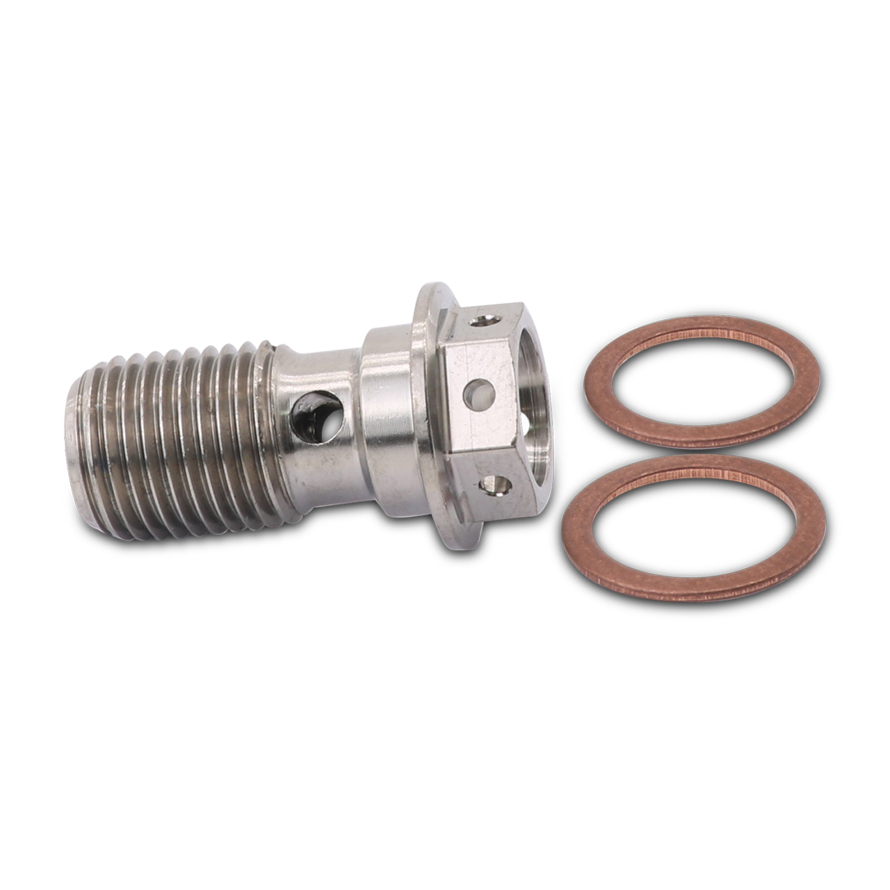 CNC Racing Oil Hose Single Banjo Screw M10x1,0 - Titanium