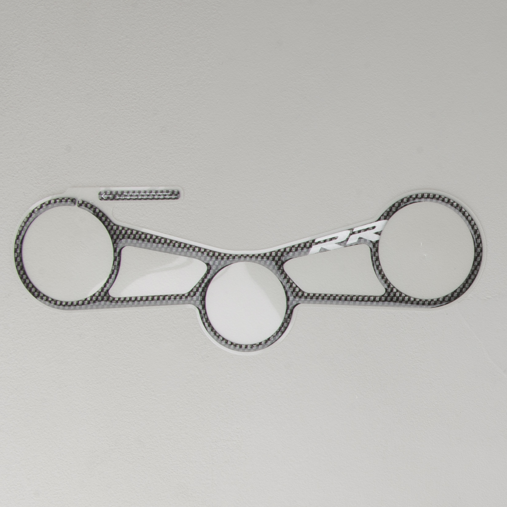 OneDesign Triple Clamp Decal BMW Carbon