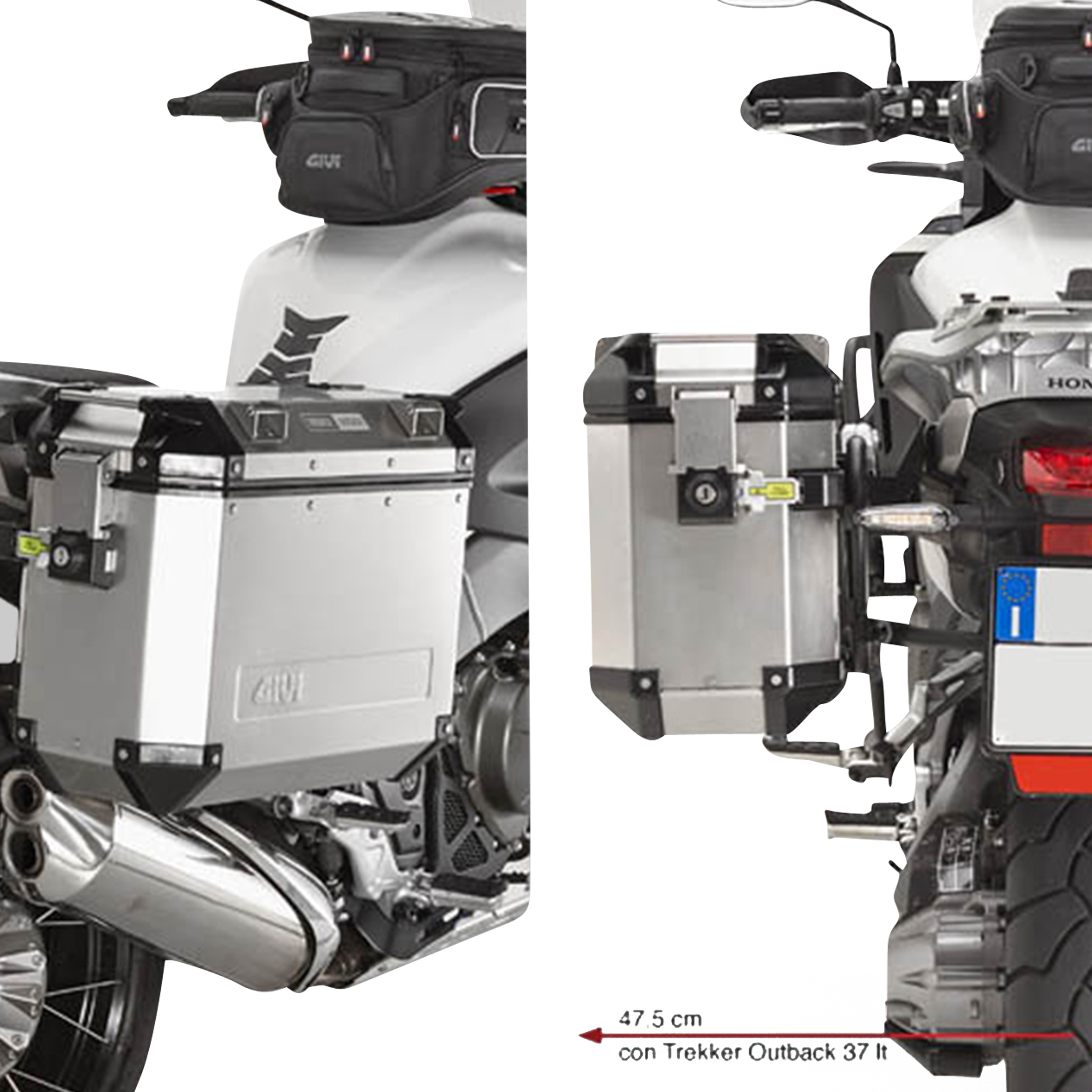 Rek Givi Specifiek specifiek Trekker Outback Rapid Release