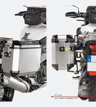 Βάσεις Πλαϊνών Τσαντών Givi PLR-CAM Monokey® Cam-Side Rapid Release