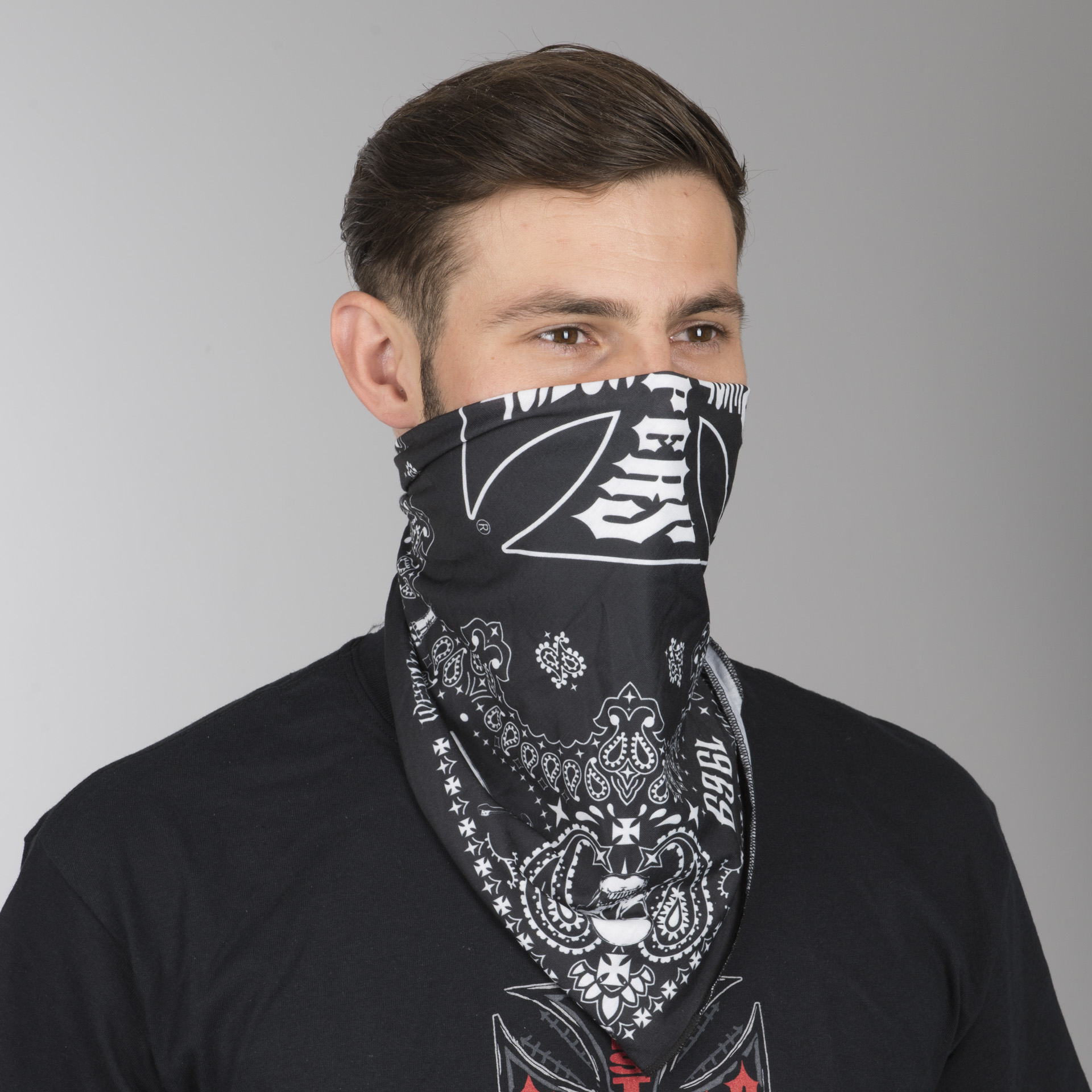 Open Face Helmet Bandana helmet