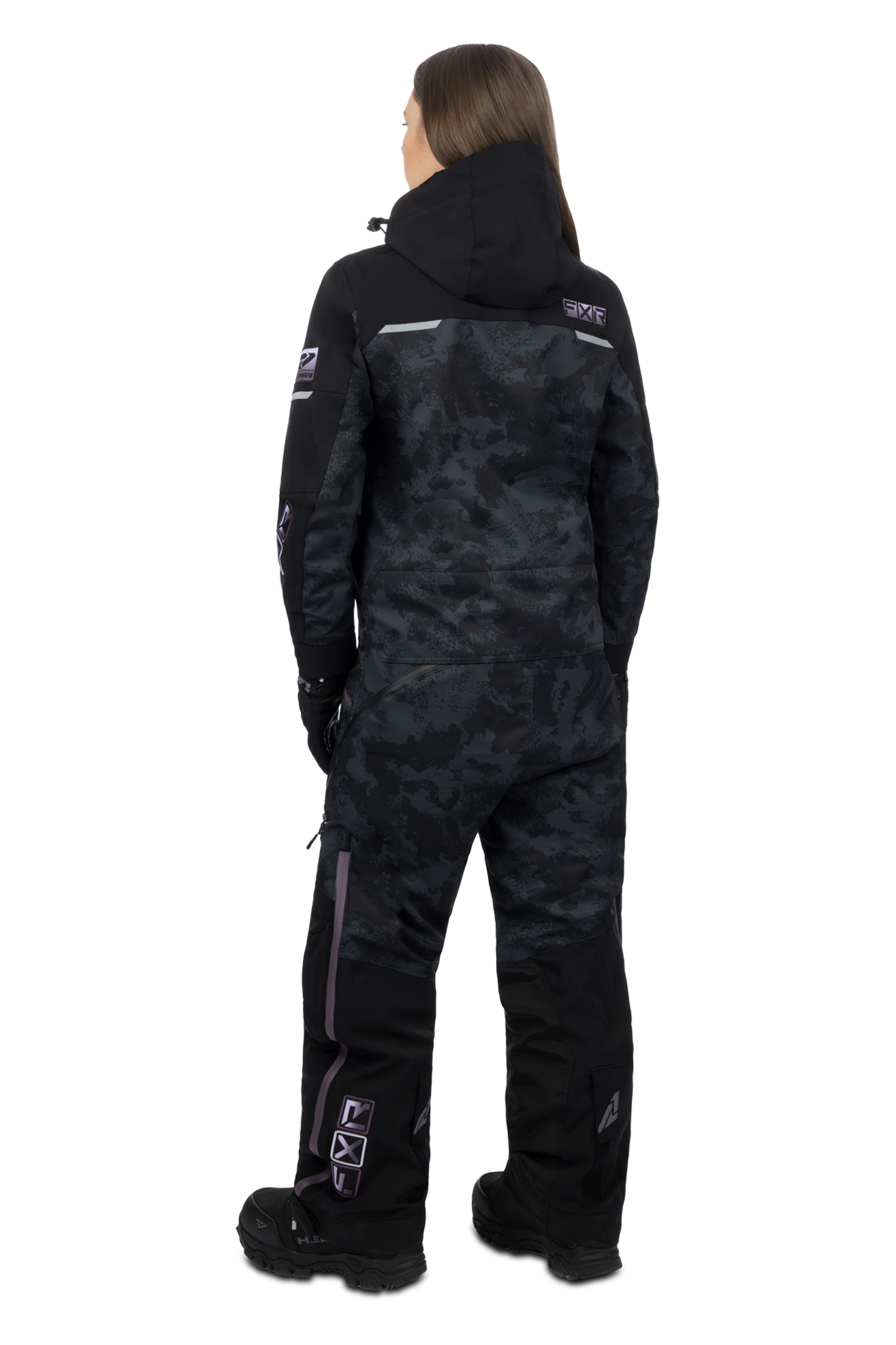 Sneeuwpak Dames FXR Maverick Lite Camouflage-Vervaagd