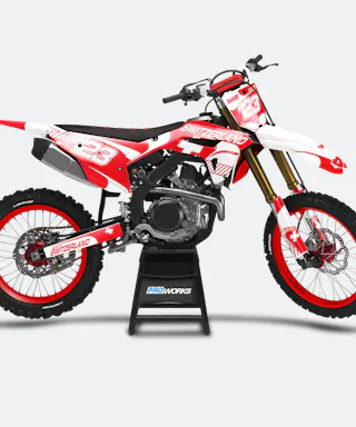 Kit Autocollants 24MX Switzerland Patriotic avec Nom et Numéro