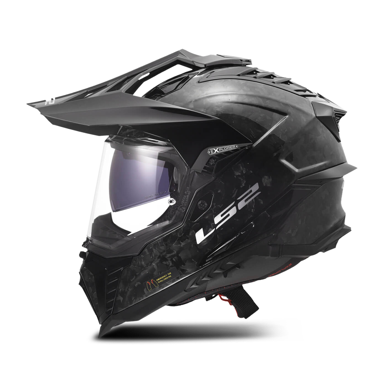Casco Adventure LS2 MX701 Explorer Forged Carbon