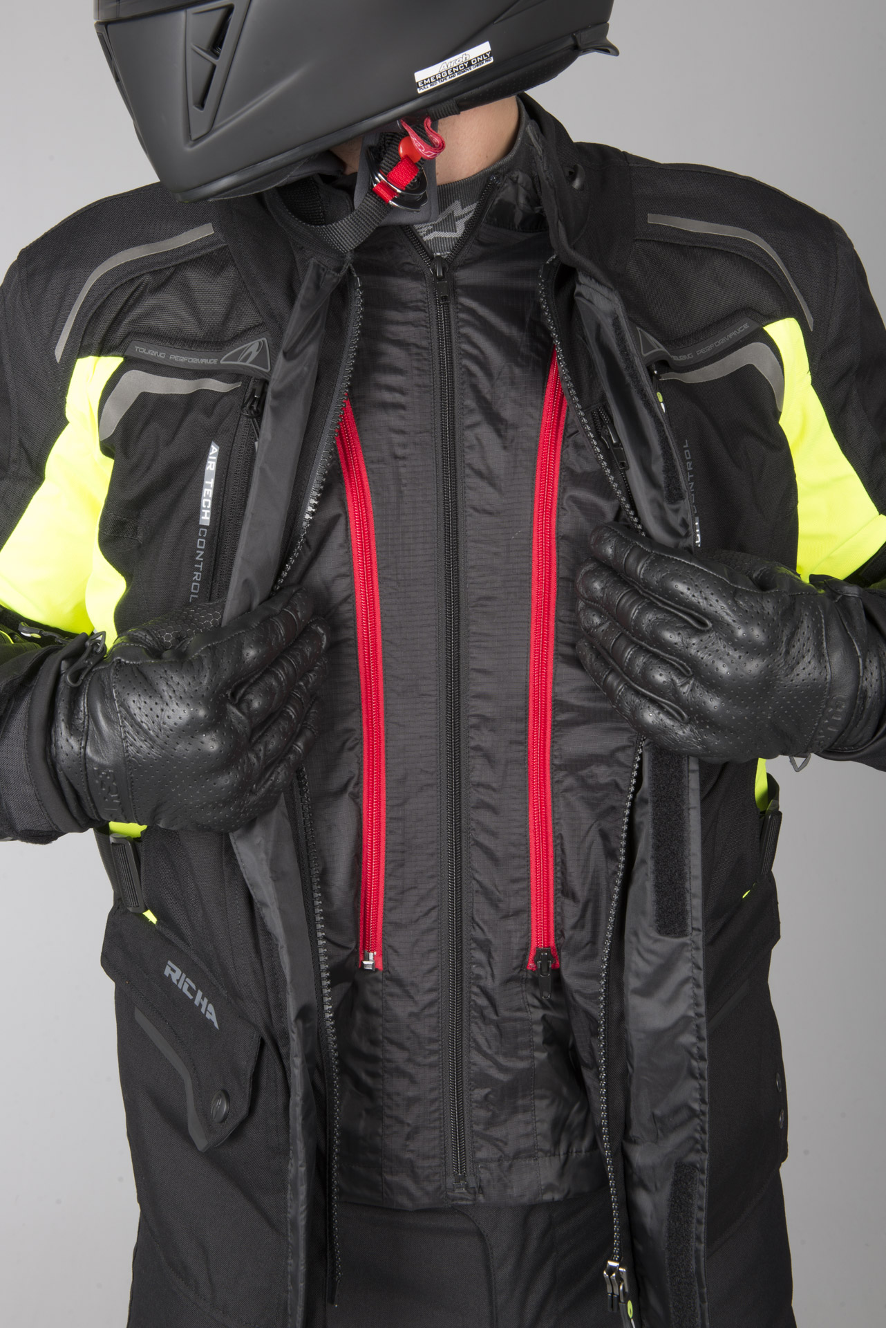 Jacka Richa Infinity 2 Fluo Gul Jacka Richa Infinity 2 Fluo Gul
