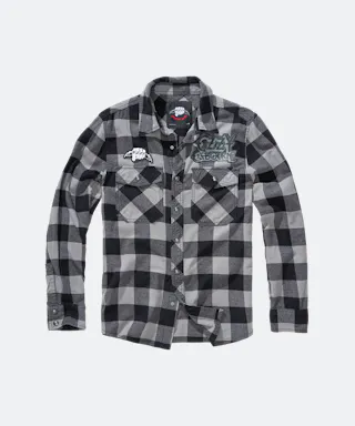 Camisa Brandit Ozzy Check Manga Larga