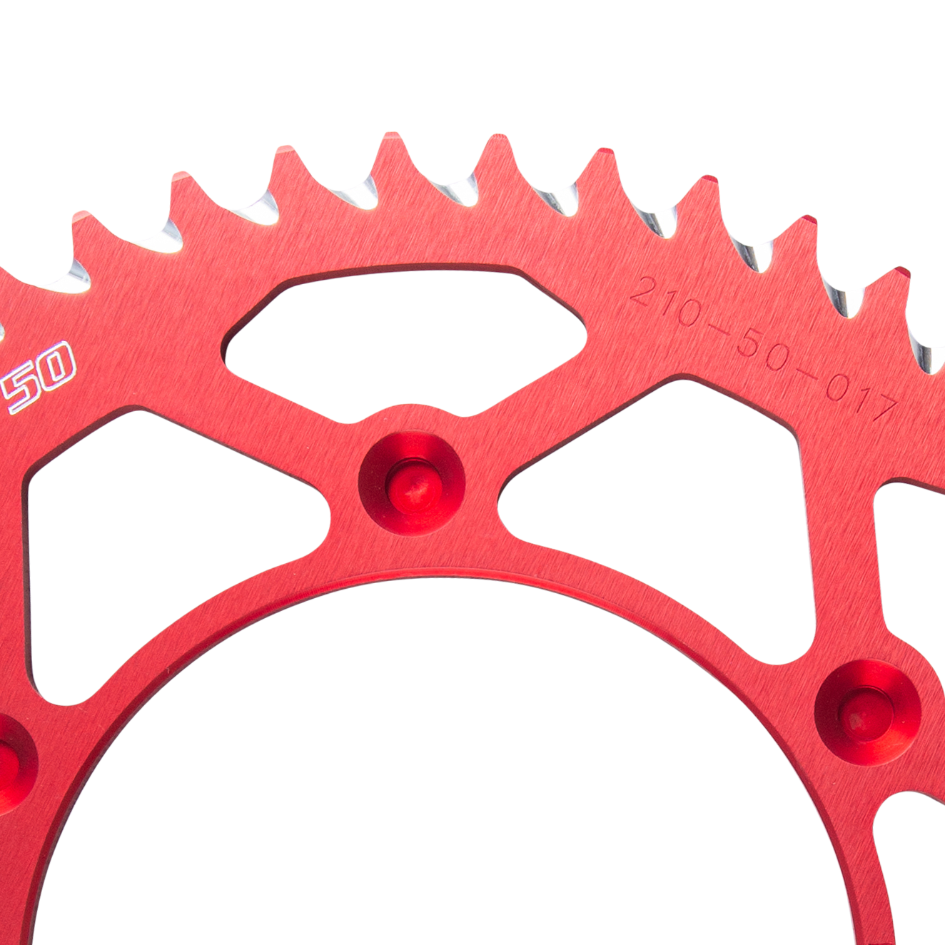 Proworks Aluminum Rear Sprocket Red | 24MX