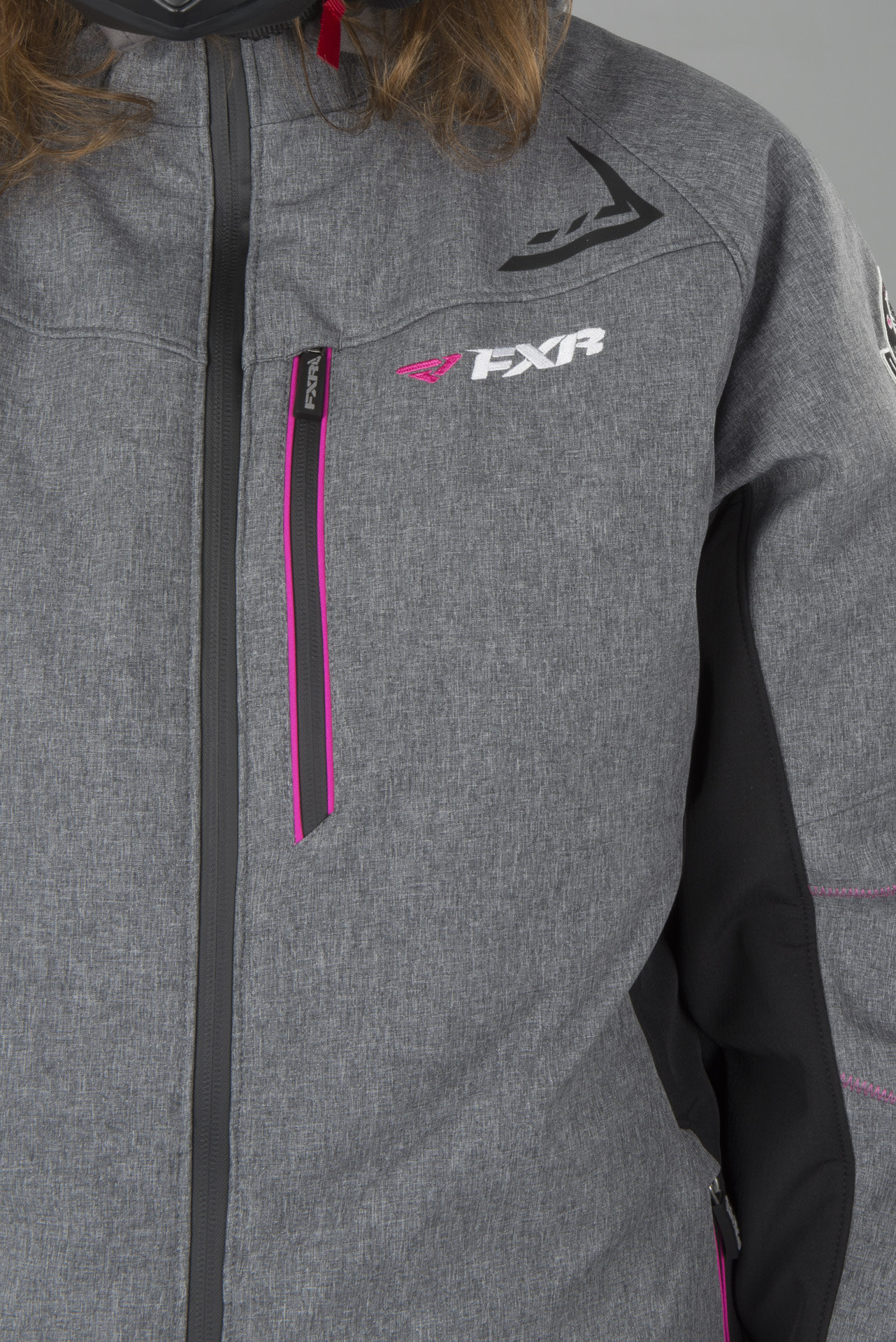 Jakke FXR Vertical Pro Softshell Dam Grå Fuchsia Nå 8% Du Jakke FXR Vertical Pro Softshell Dam Grå Fuchsia Nå 8% Du