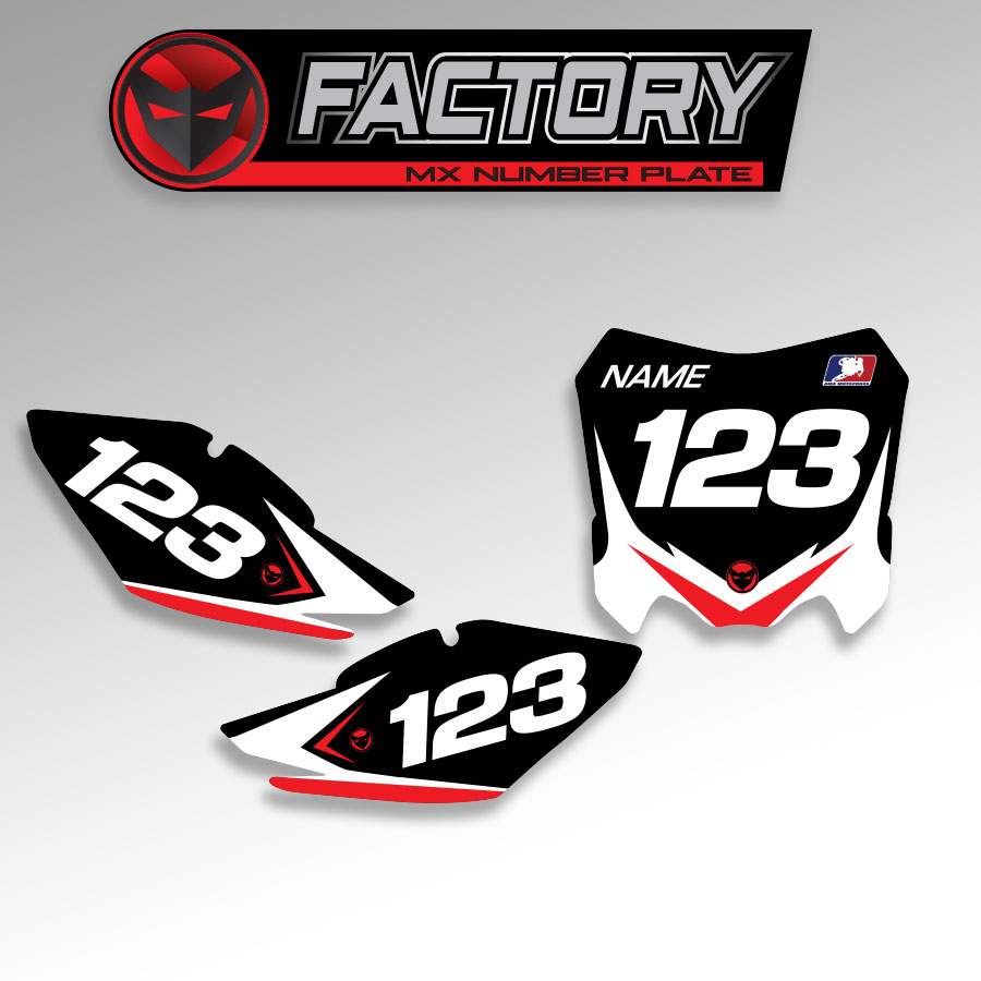 Nummerplaatstickers Factory