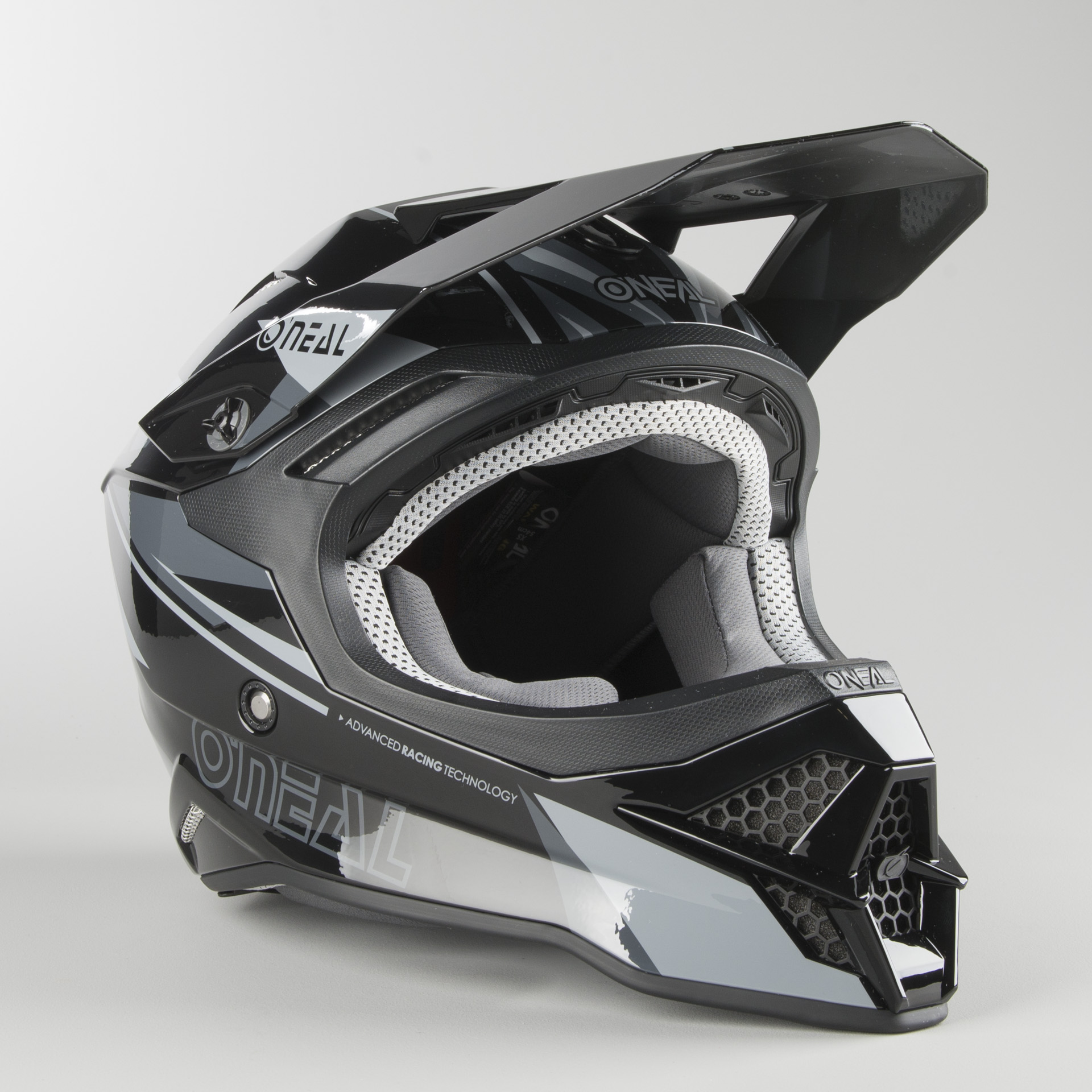 black mx helmet