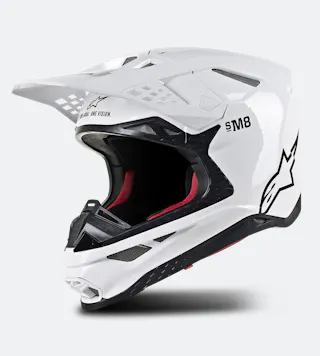 Cască Motocross Alpinestars Supertech S-M8 Mips® Solid