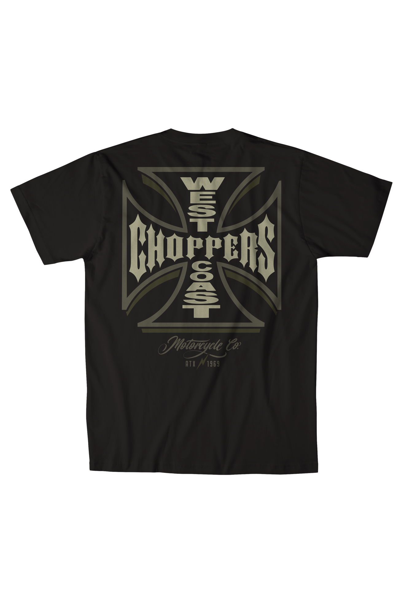 T-Shirt West Coast Choppers Gangscript