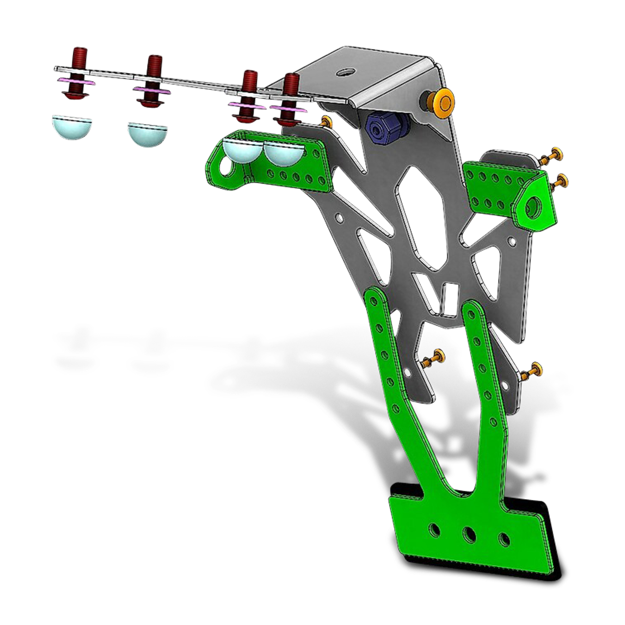 Portatarga V PARTS Nero