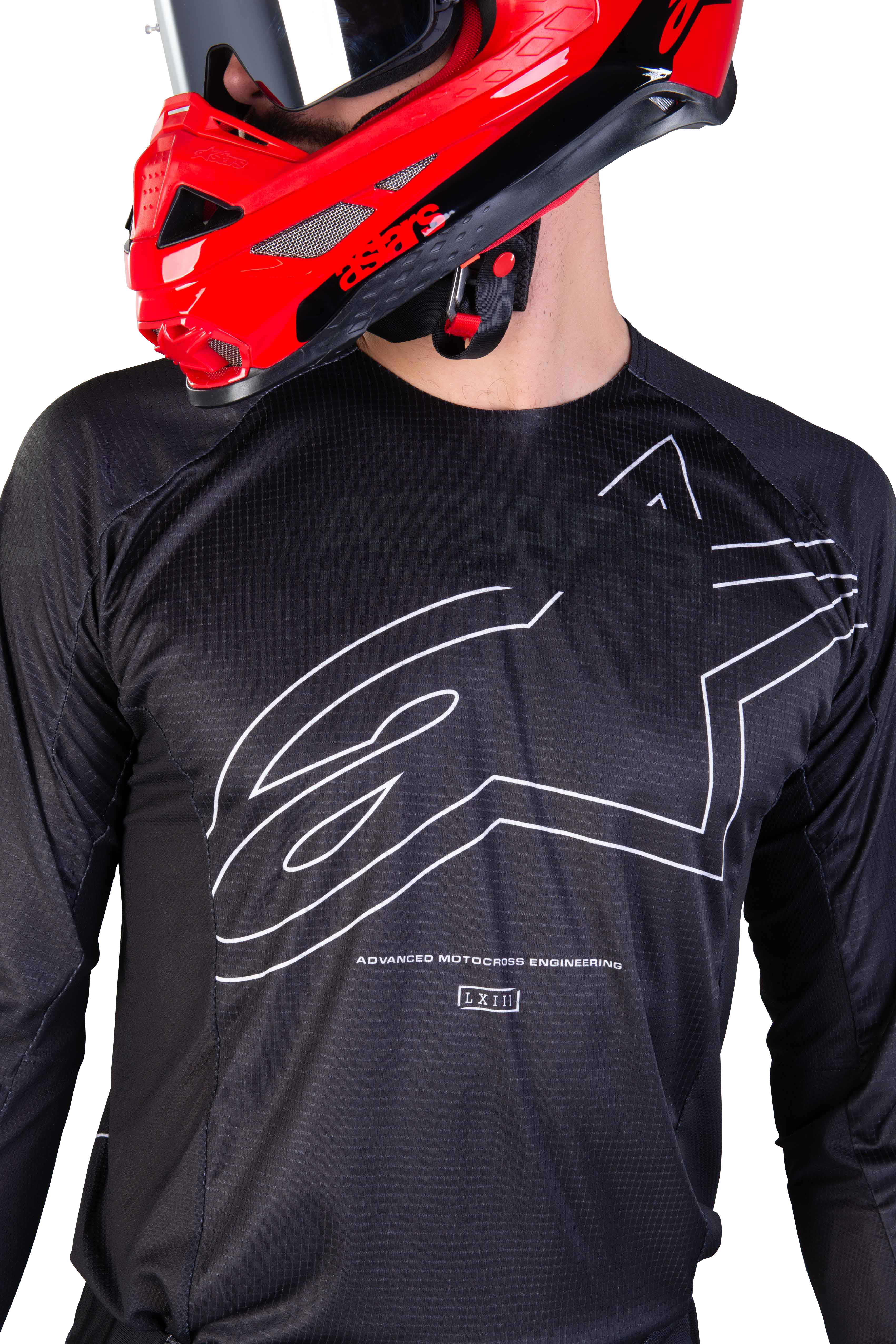 Bluză Motocross Alpinestars Techstar Phantom