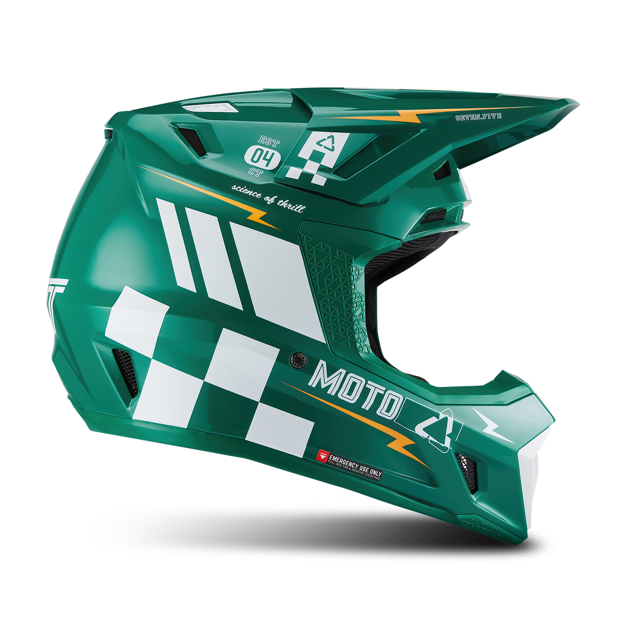 Kit Casco Cross Leatt 7.5 V.27 con Maschere Velocity 4.5