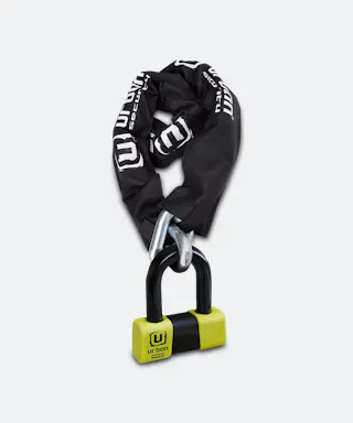 U-Slot 75 + Ketting URBAN Mini ø 15mm Klasse SRA 15-120cm