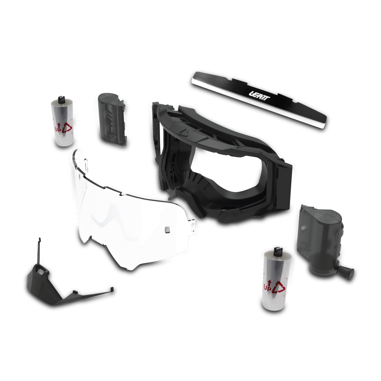 Leatt Velocity 5.5 Roll-Off MX Goggles Clear 83 VLT