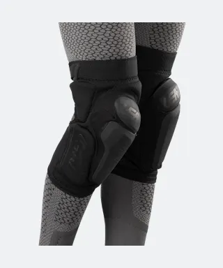 Kniebeschermers Leatt 3DF 6.0 Zwart