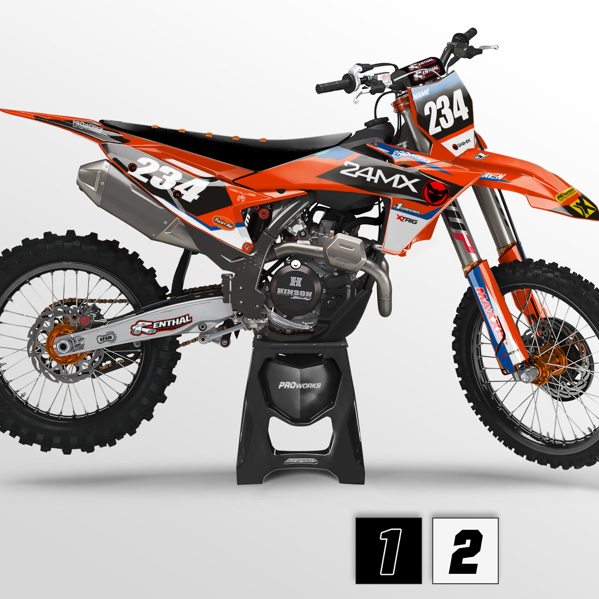 Kit De Autocolante KTM Competition
