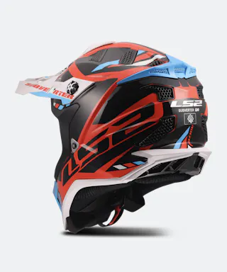 257 motorcycle helmet LS2 - MX700 Subverter Evo Matt Black The Strobe uses a new LS2 FF817 Challenger 2 Helmet