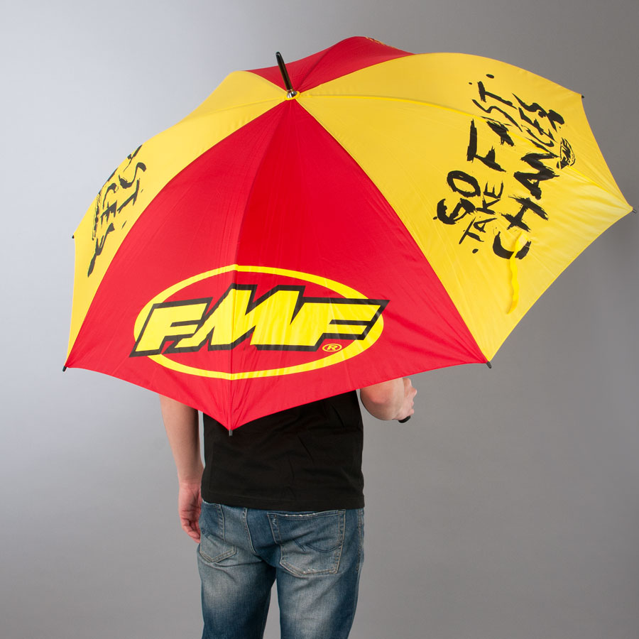 Red//Yellow FMF Racing Umbrella