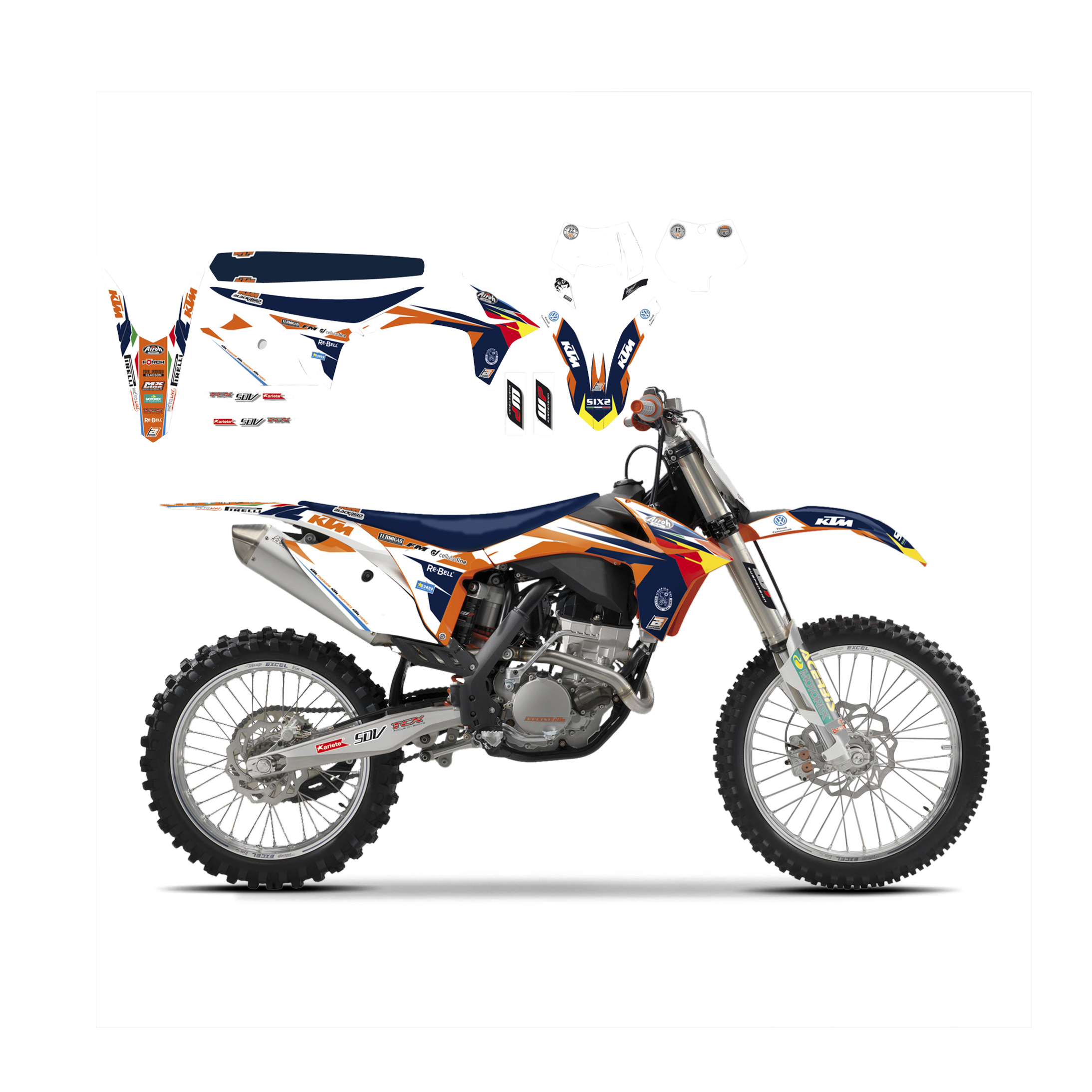 Set Complet Blackbird Replică Trophy 2017