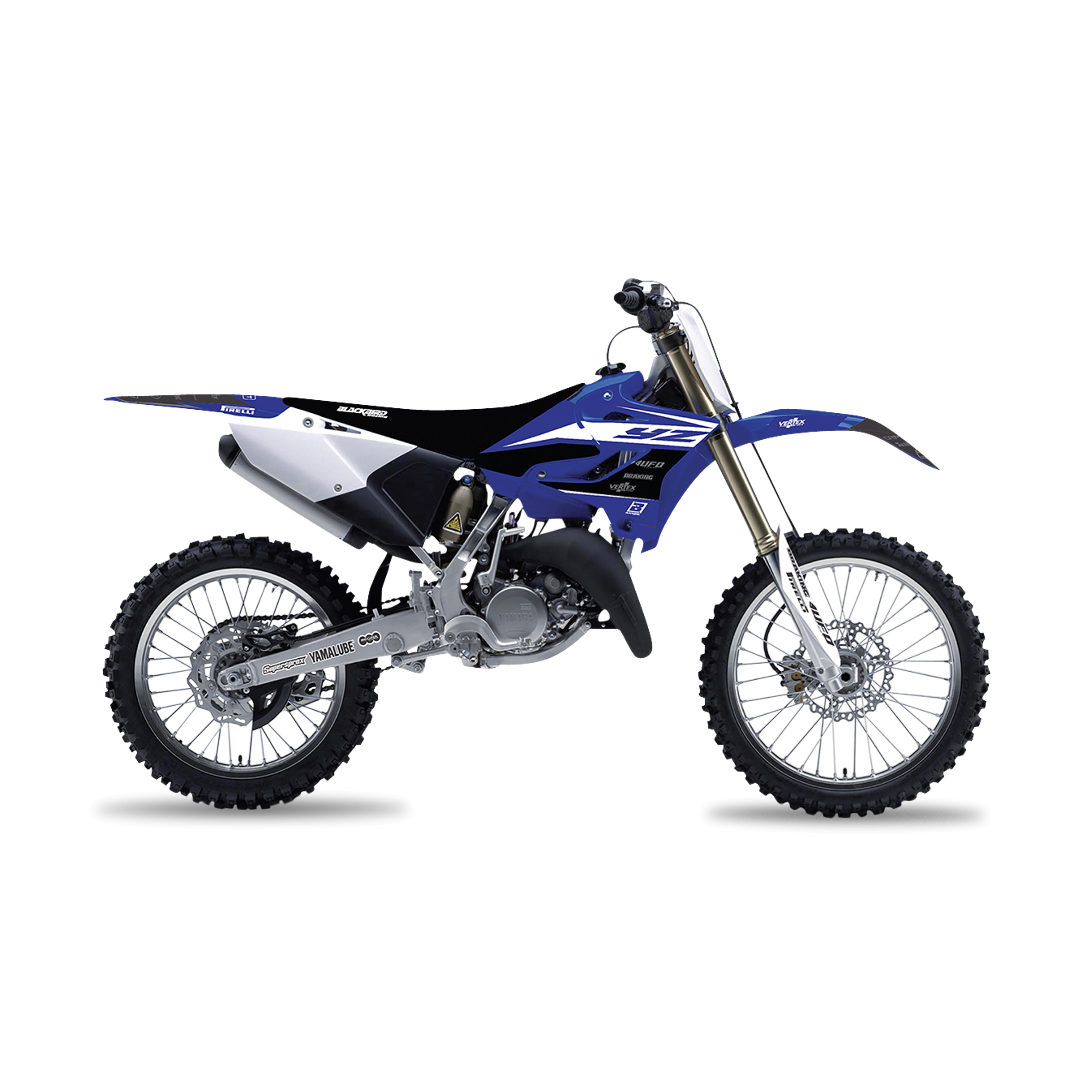 Kit Completo de Adhesivos + Funda de Asiento Blackbird Replica Racing 19 Azul-Negro-Blanco