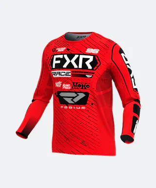 Camiseta de Cross Niño FXR Podium