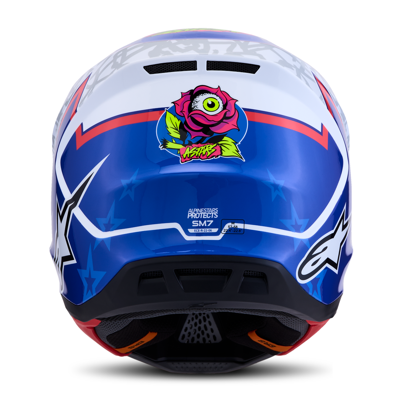 Casco de Cross Alpinestars S-M7 Blaster