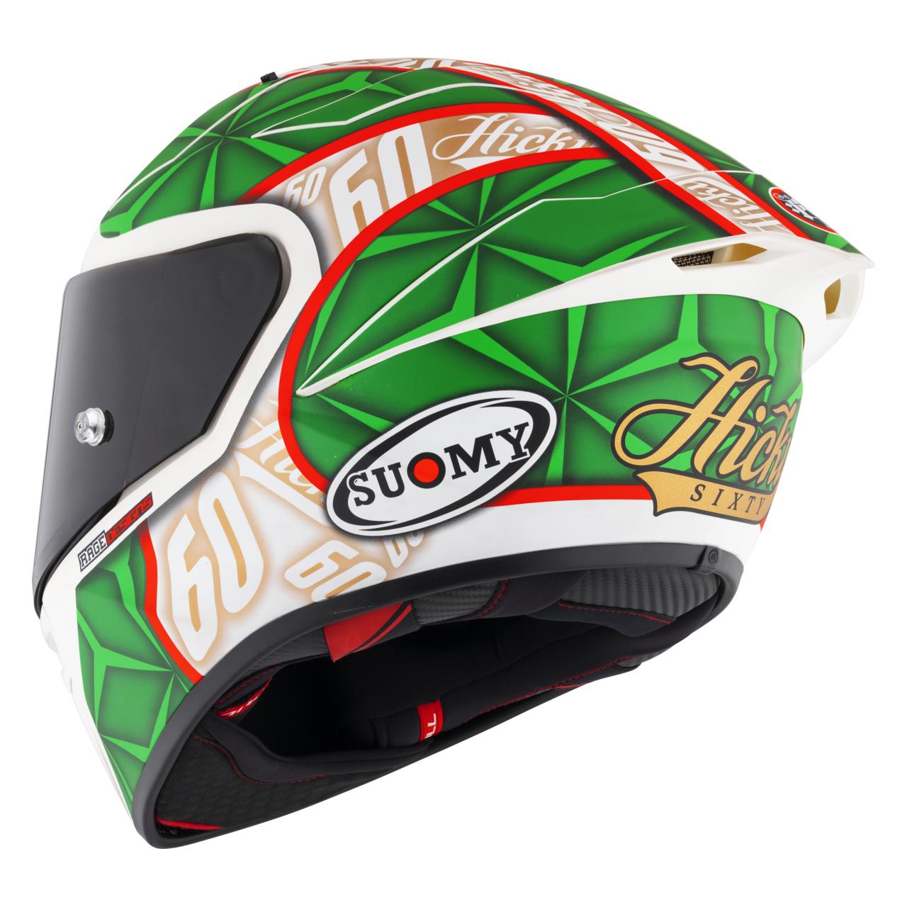 Suomy S1-XR GP Full Face Helmet Hickman Replica 2023