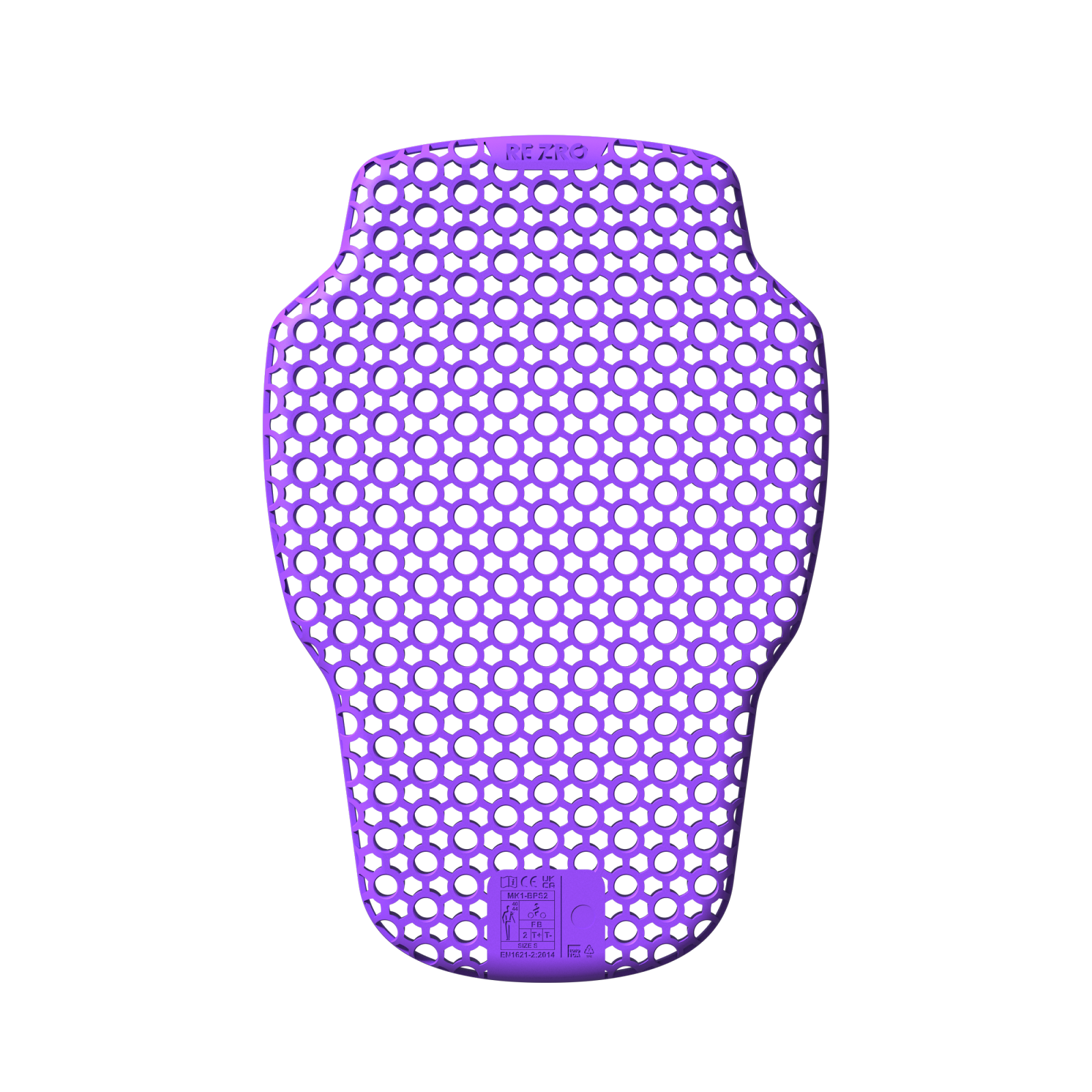 RE ZRO® MK1 Full Lvl 2 MC Back Protector Insert Purple | 24mx