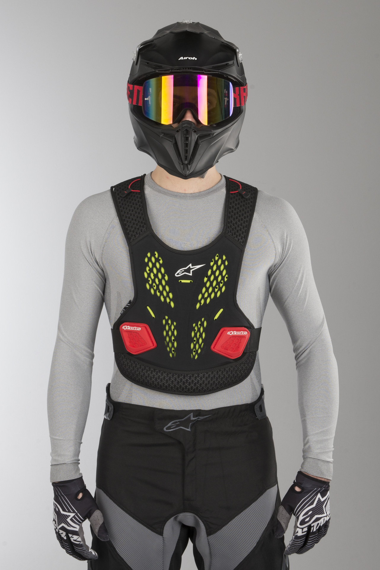 Alpinestars Sequence Chest Protection AnthraciteRed Now 4 Savings
