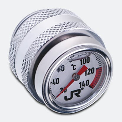 Bouchon Thermomètre d'Huile CustomAcces Chrome - Garantie du prix le plus  bas