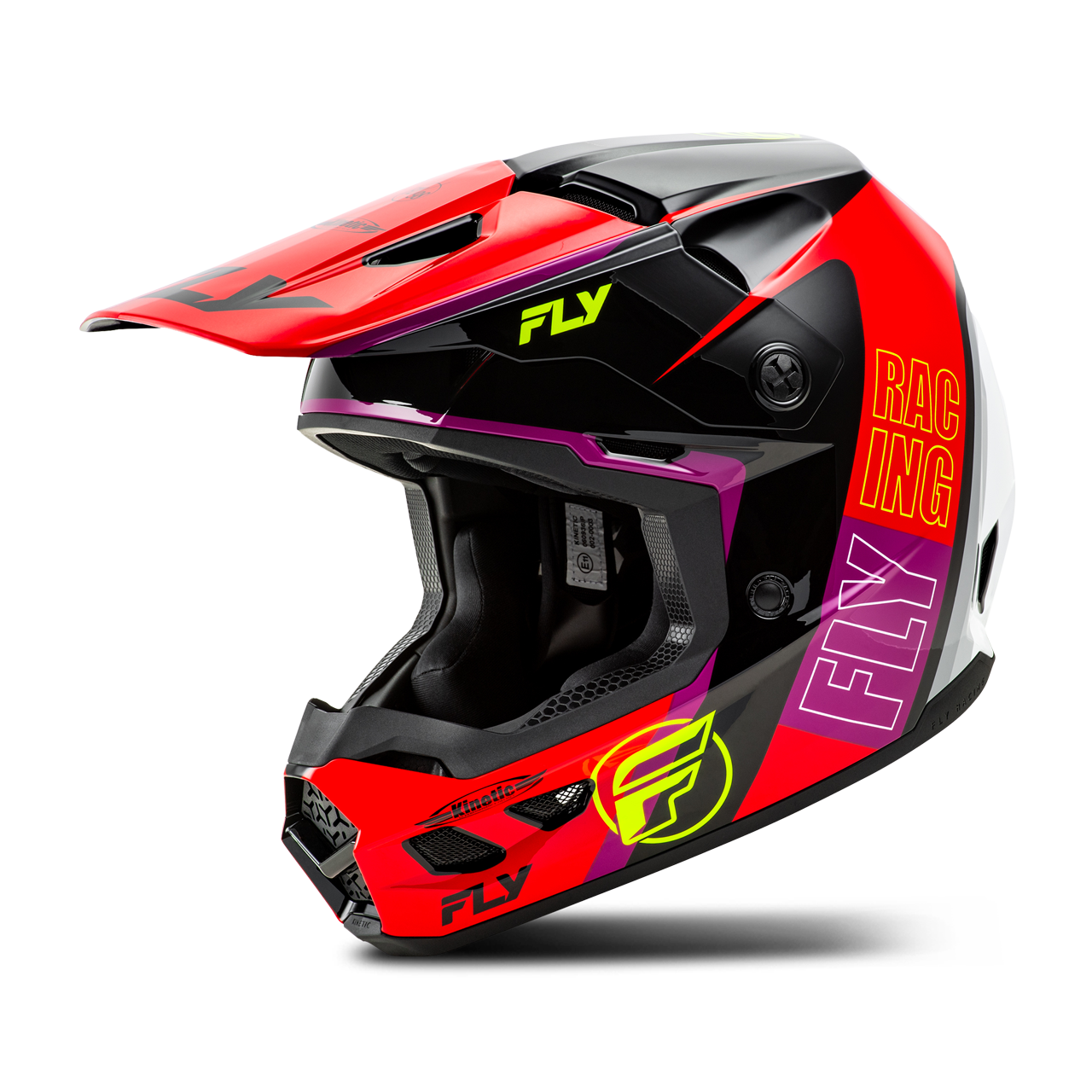 FLY Racing Kinetic Rally MX Helmet 24mx