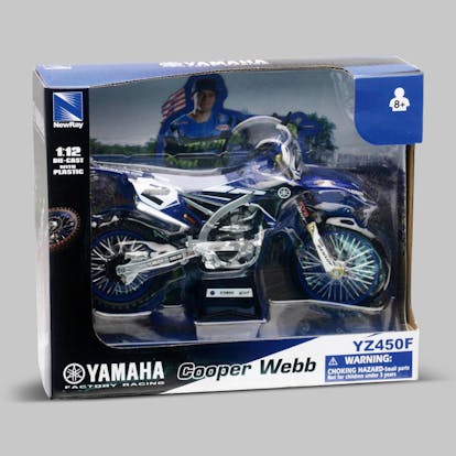 Moto miniature 1/12e Yamaha YZF 450 (2022) New Ray – miniature moto
