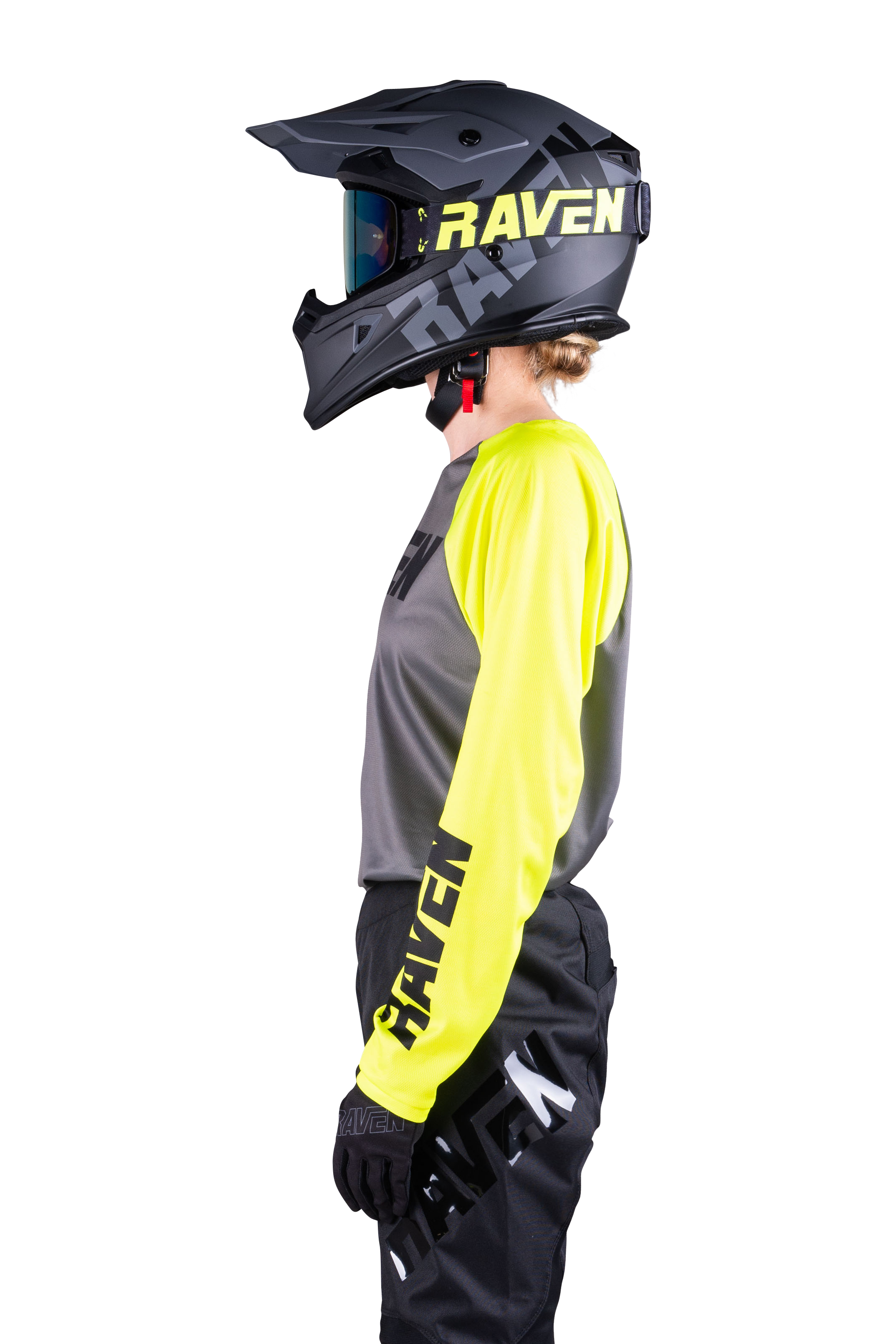 Camiseta de Cross para Niño Raven Rival