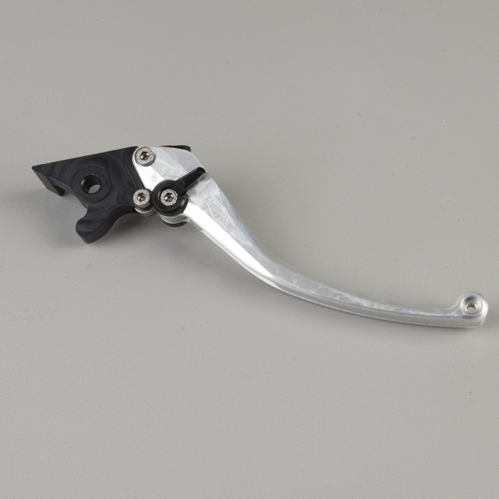 Titax EVO Brake Lever Long Silver-Black