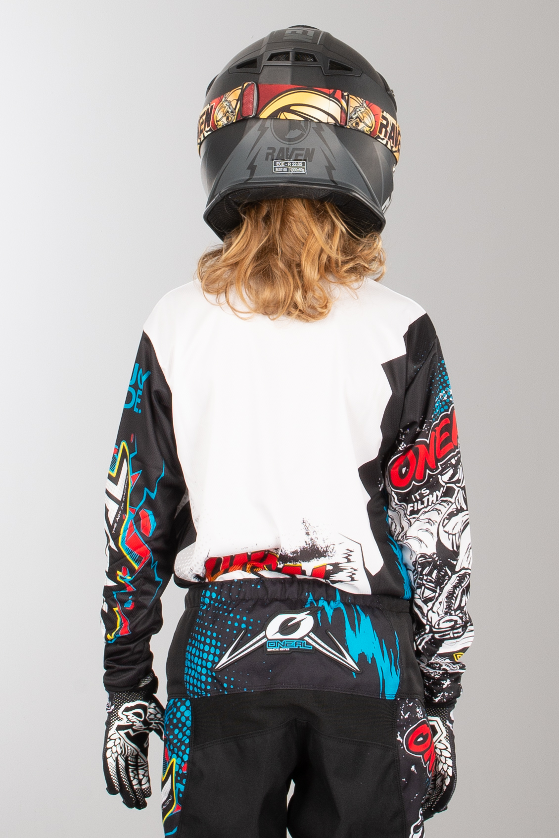 O'Neal Element Villain Kid's MX Jersey