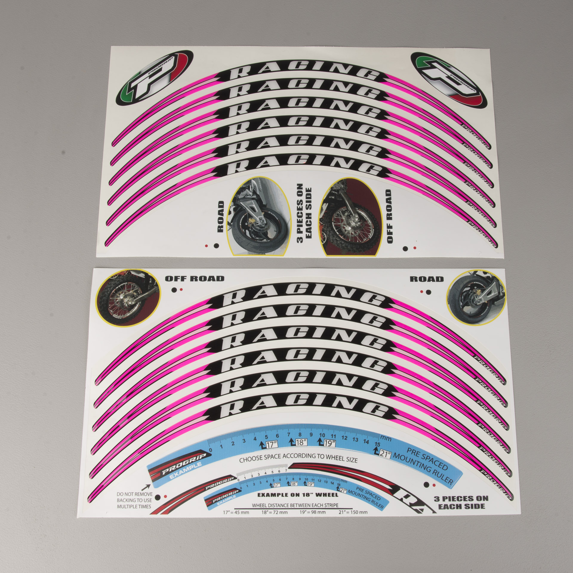 ProGrip Strepen voor Velgranden - 12 strips