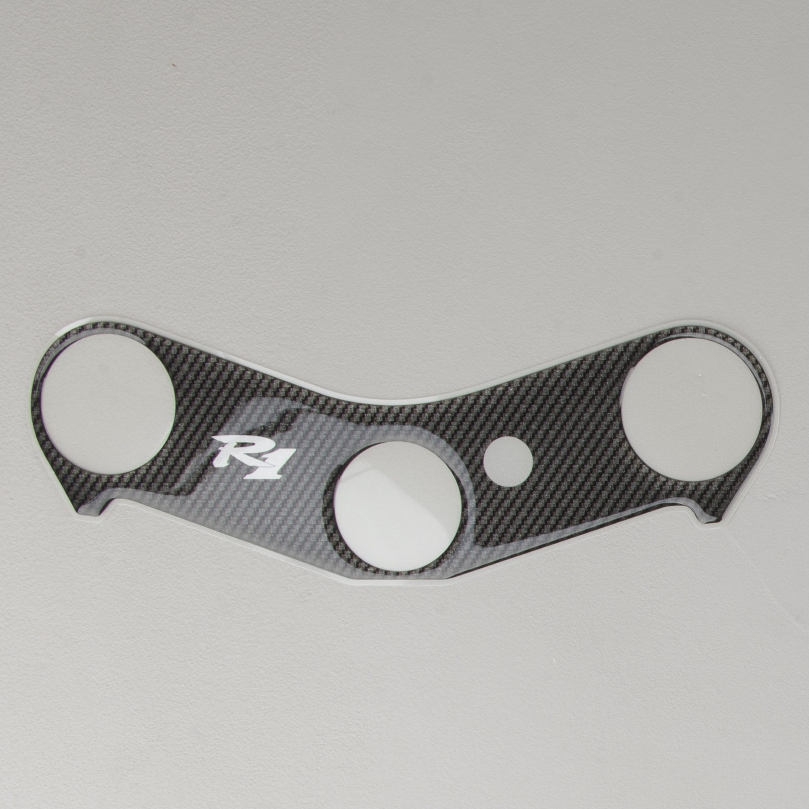 OneDesign Triple Clamp Decal Carbon