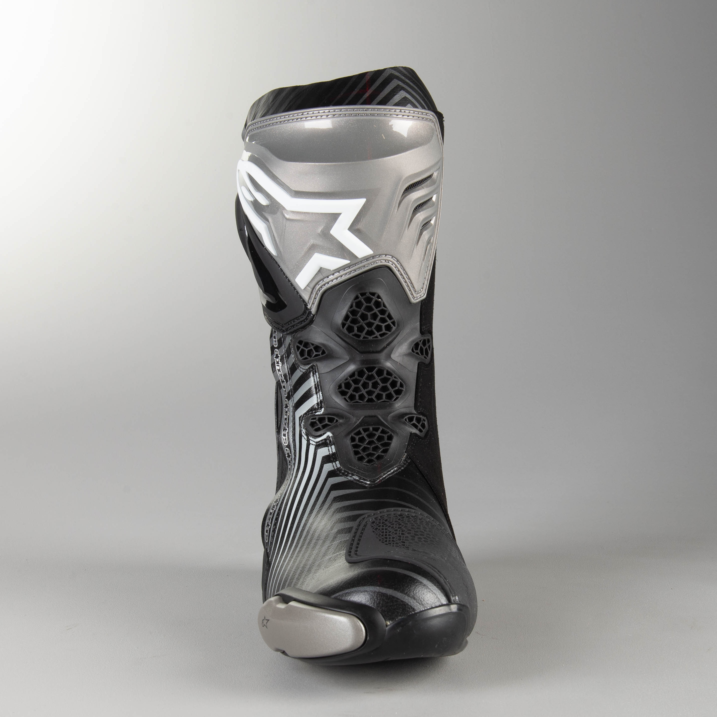 Alpinestars Supertech R MC Stövlar Svart Grå Guld Nu 5 Alpinestars Supertech R MC Stövlar Svart Grå Guld Nu 5