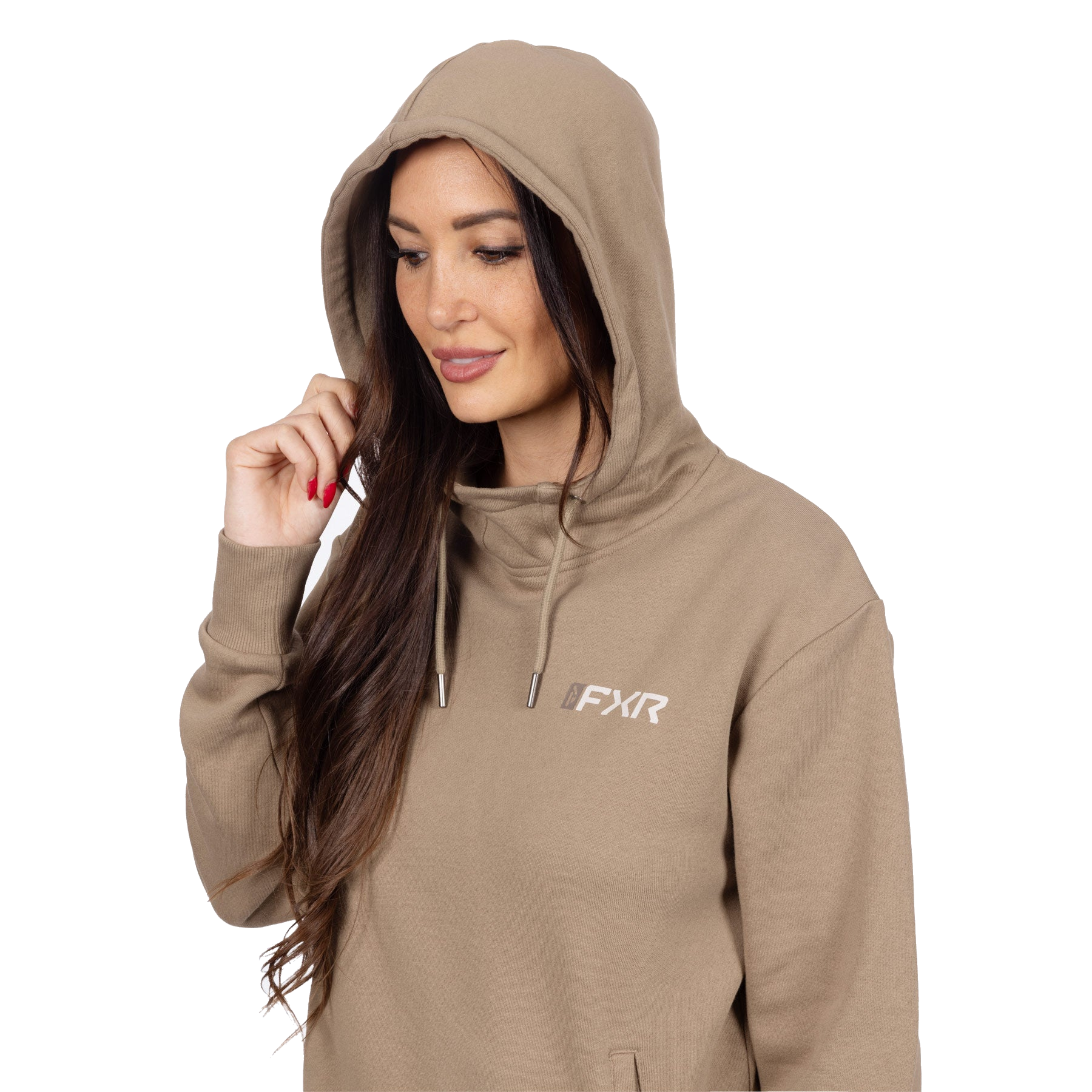 Katoenen Pullover Hoodie FXR Mitered