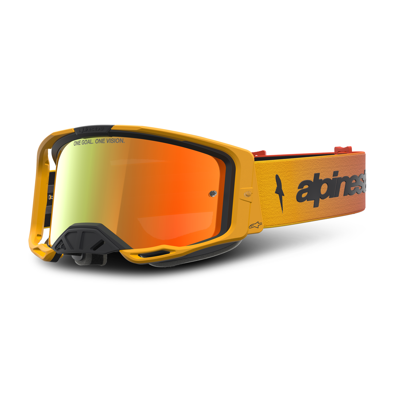 Gafas de Cross Alpinestars Vision 8 Ámbar