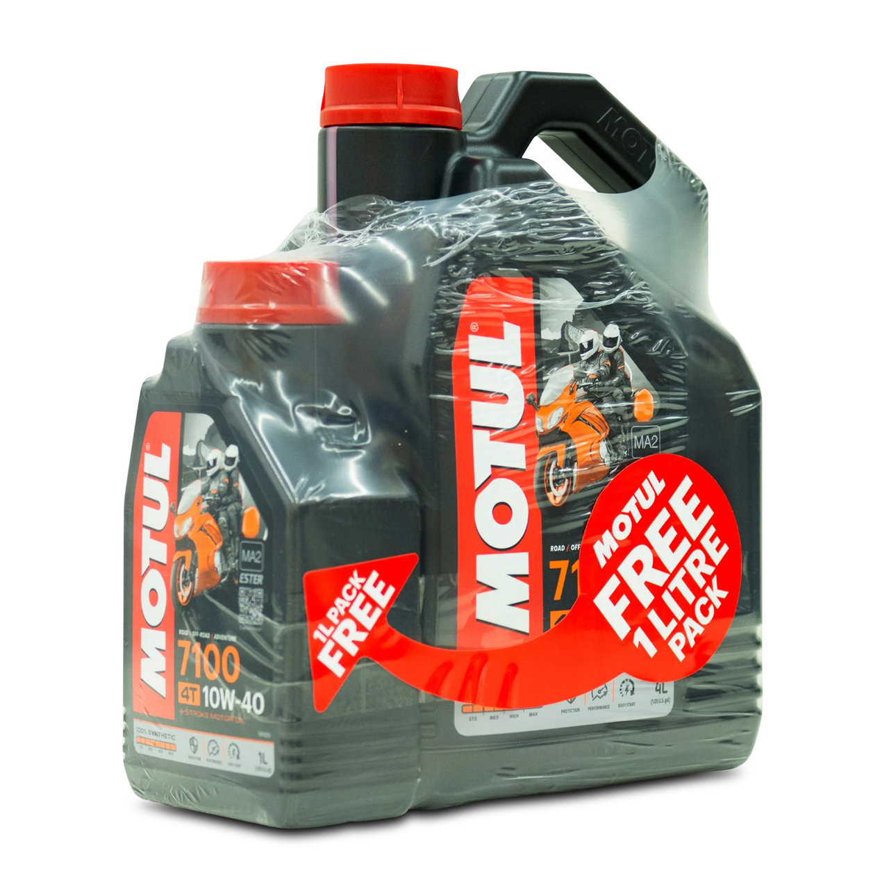 Motorolie Motul 7100 10W-40 4+1 L