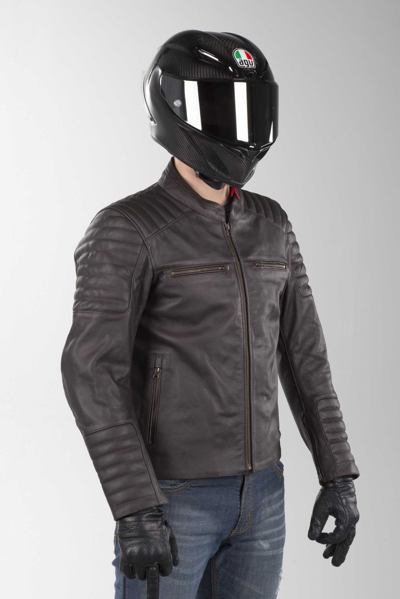 Jachetă Moto iXS Classic LD Dark