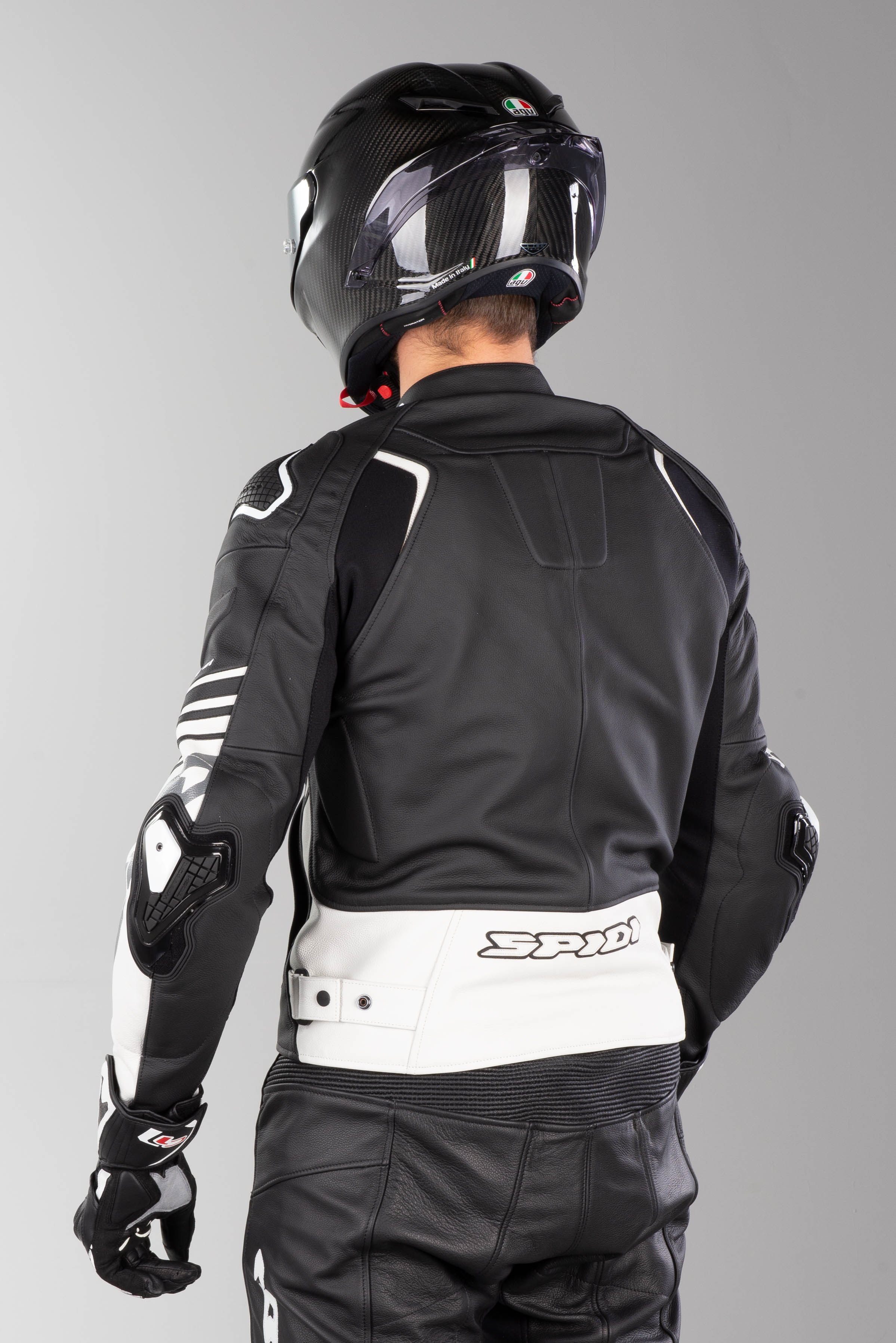 Chaqueta de cuero Spidi Bolide