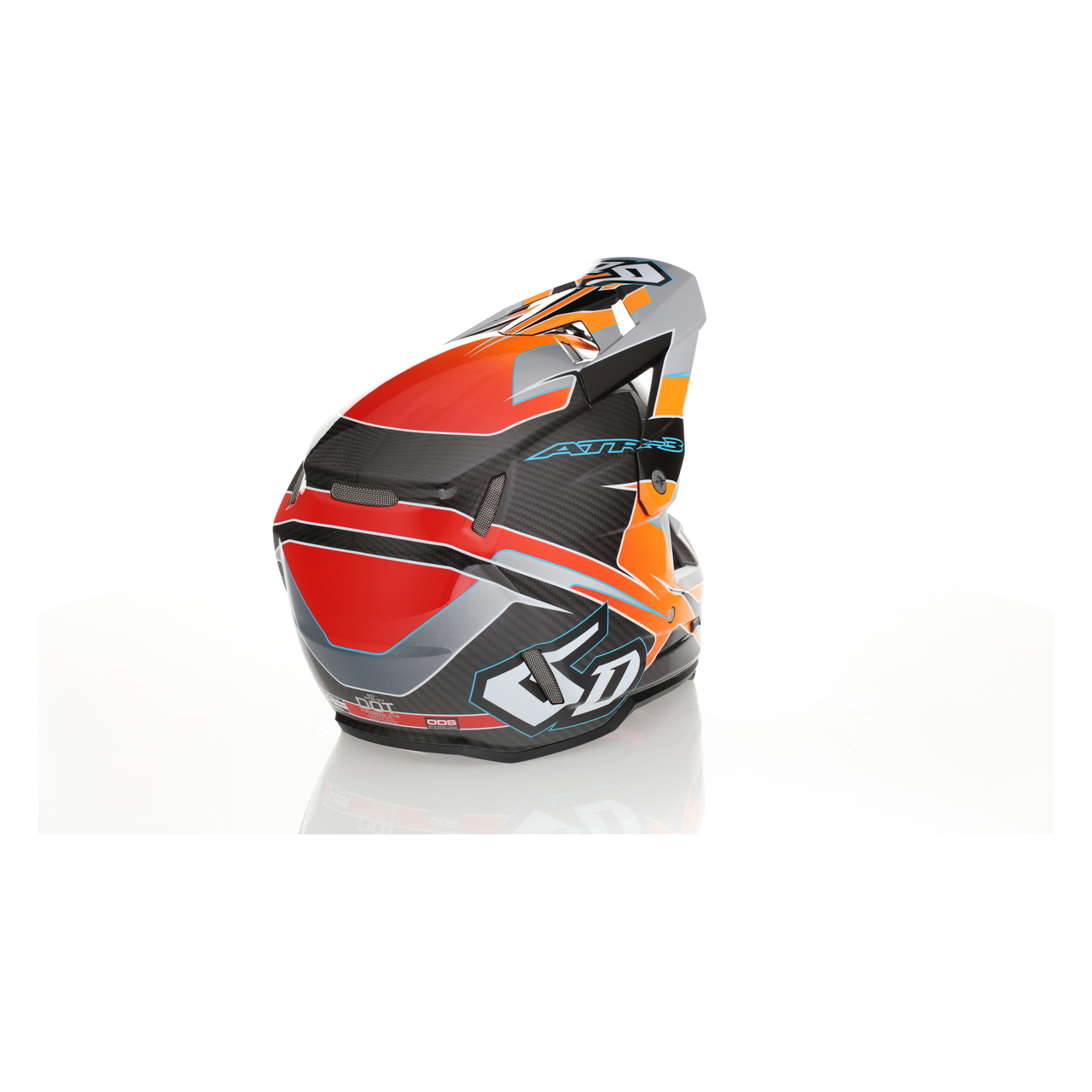 Casco MX 6D ATR-3Y Joven Reflex