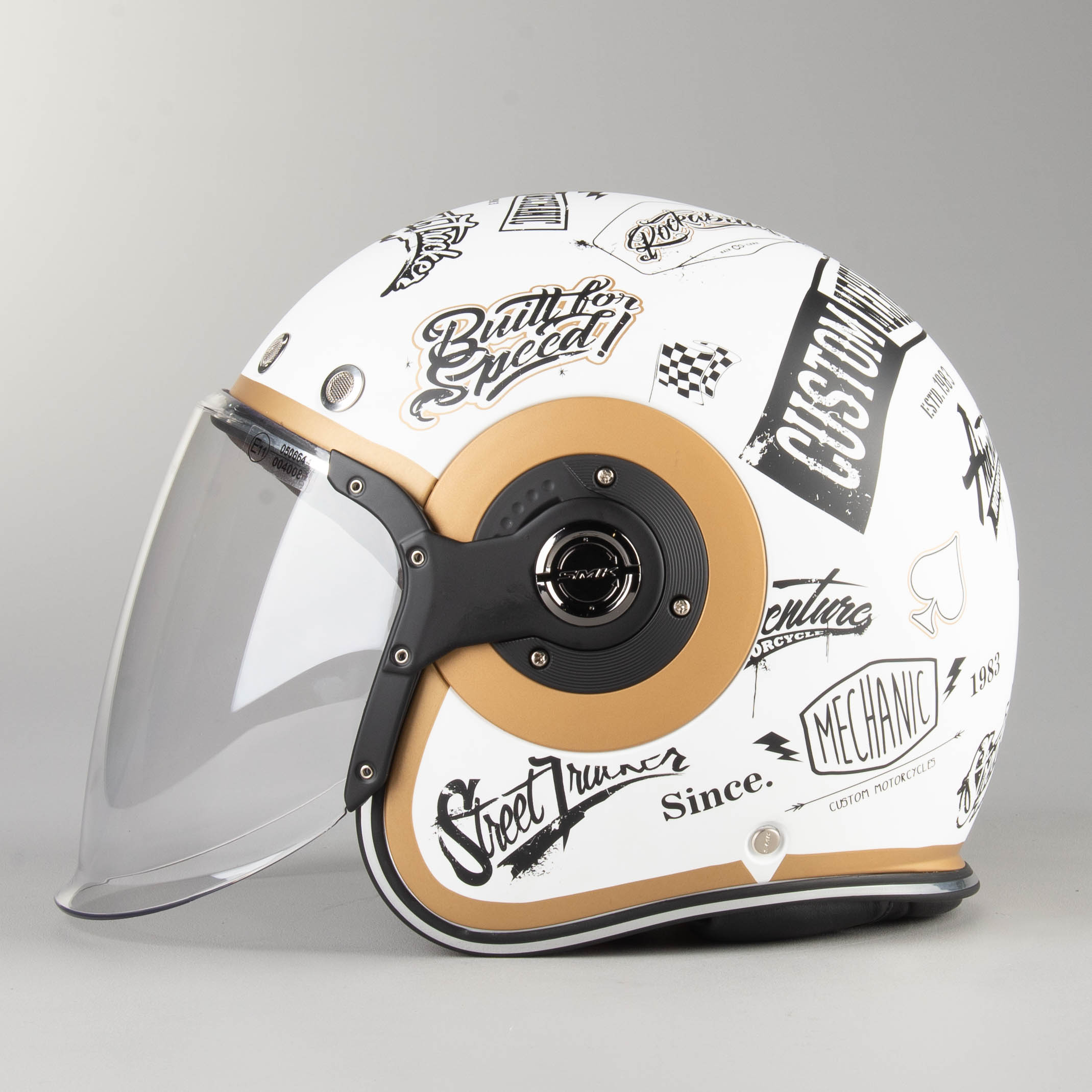 SMK Eldorado Jet Tracker Open Helmet