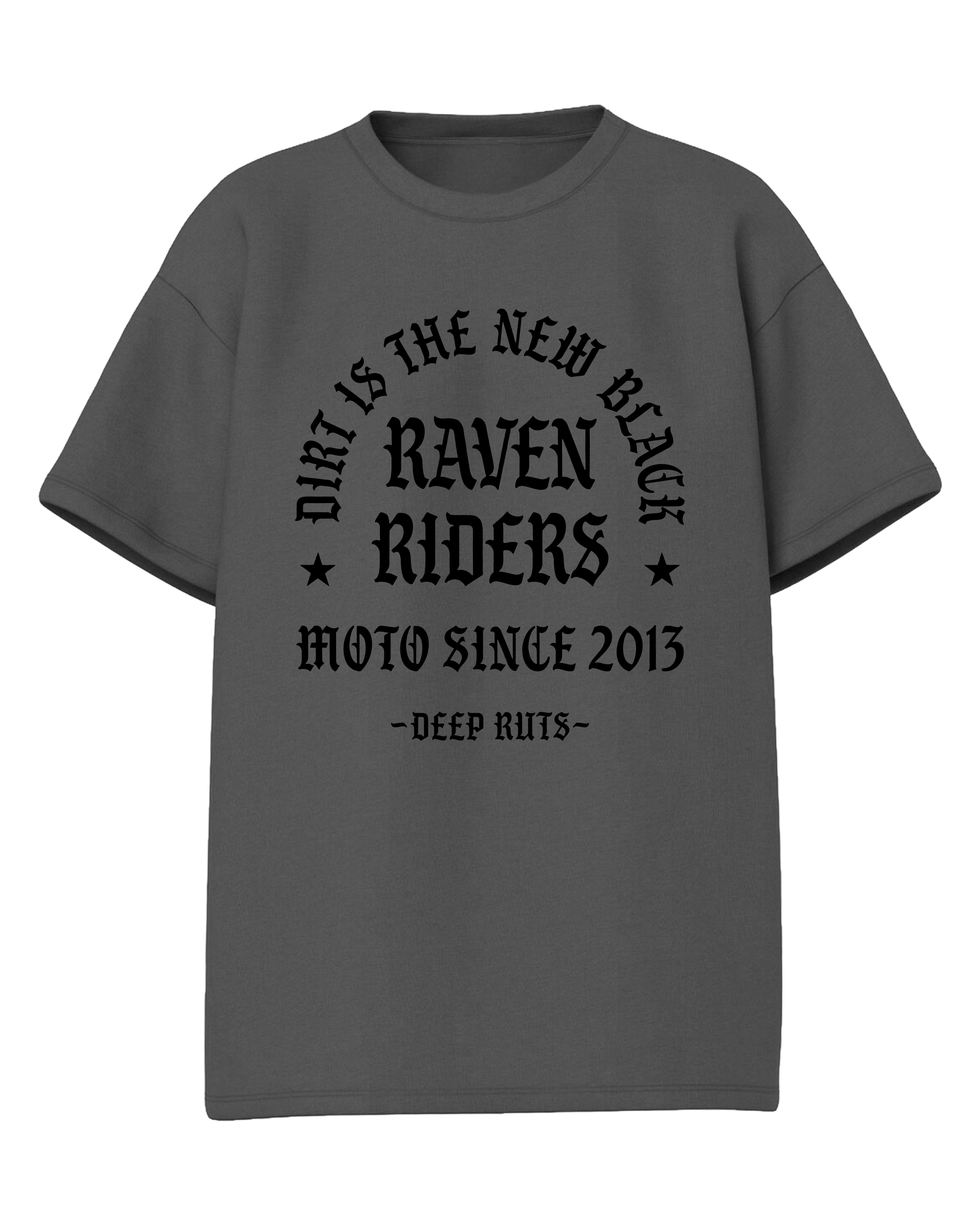 Raven Gothic Oversize T-Shirt