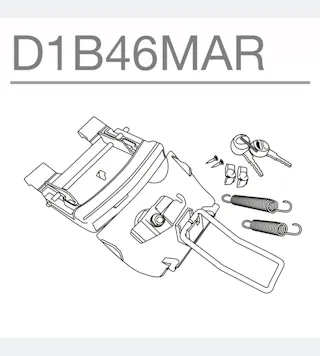 Shad SH46 Locking System